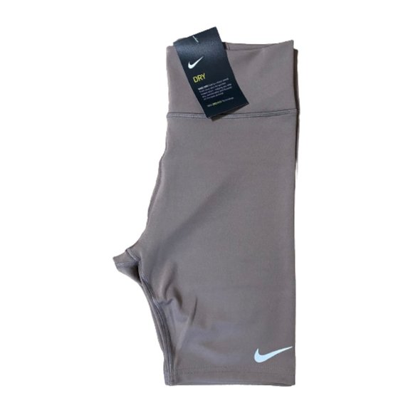 NWT Nike Sportswear Essential Women's High Waist Bike Short Beige UK 4 - UK 23 - Picture 6 of 7